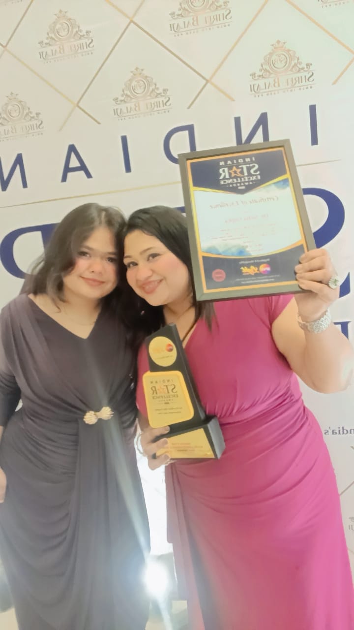 Dr. Neha Gupta & Ms. Mannat Gupta with Citation Certificate